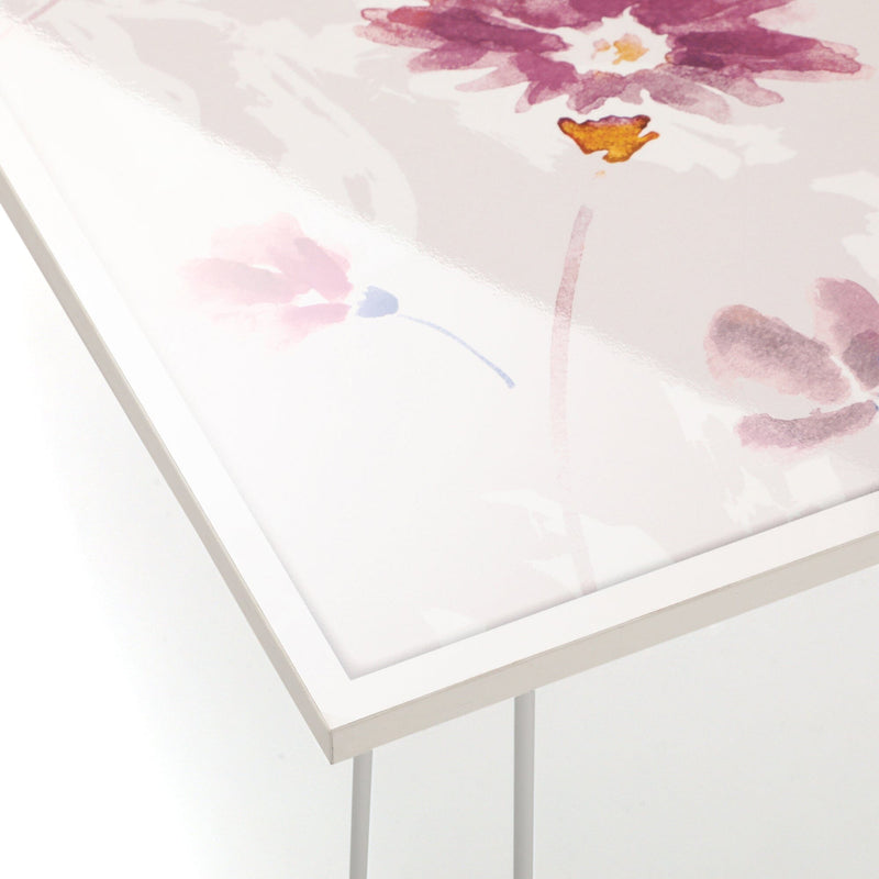 壁畫折疊桌 花卉圖案 大號