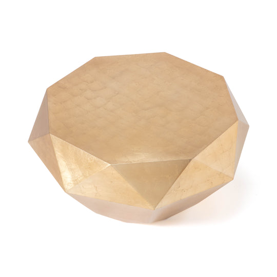 Diamond table L 700 x 700 x 340 Gold