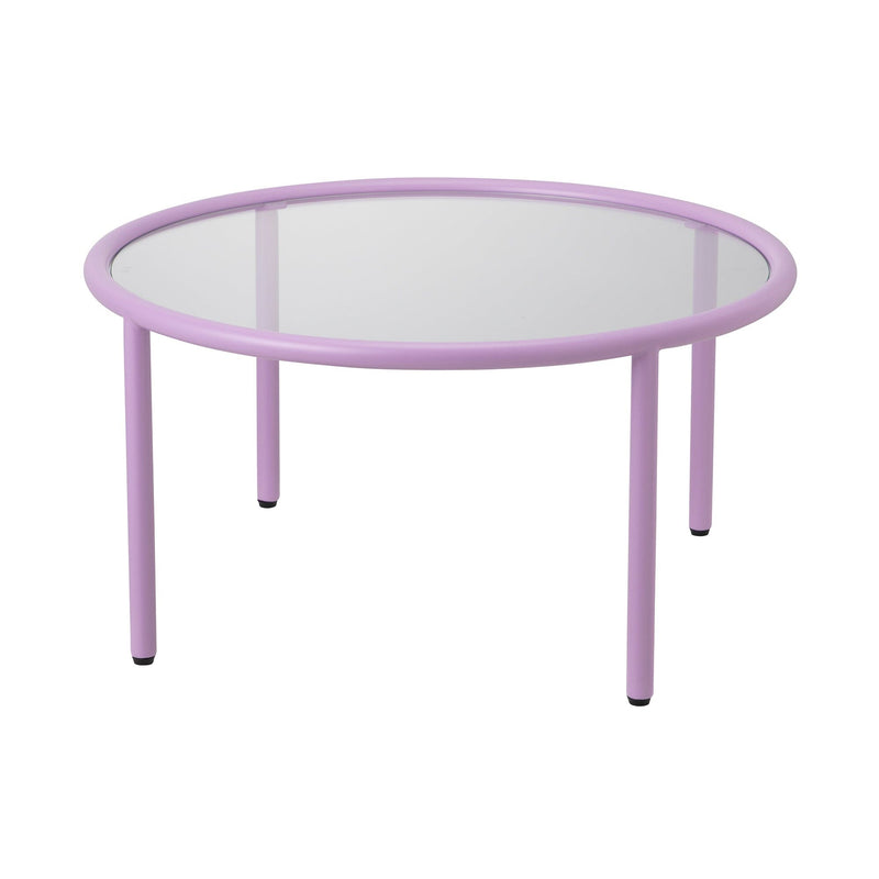 CESTBEAU 咖啡桌圓形紫色