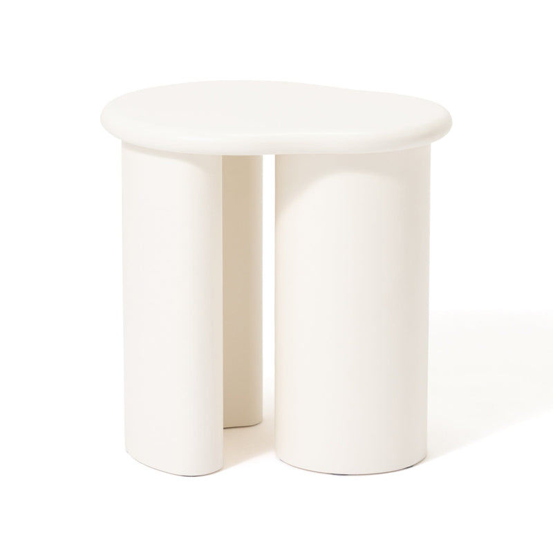 Riva Side Table White (W450×D360×H455)