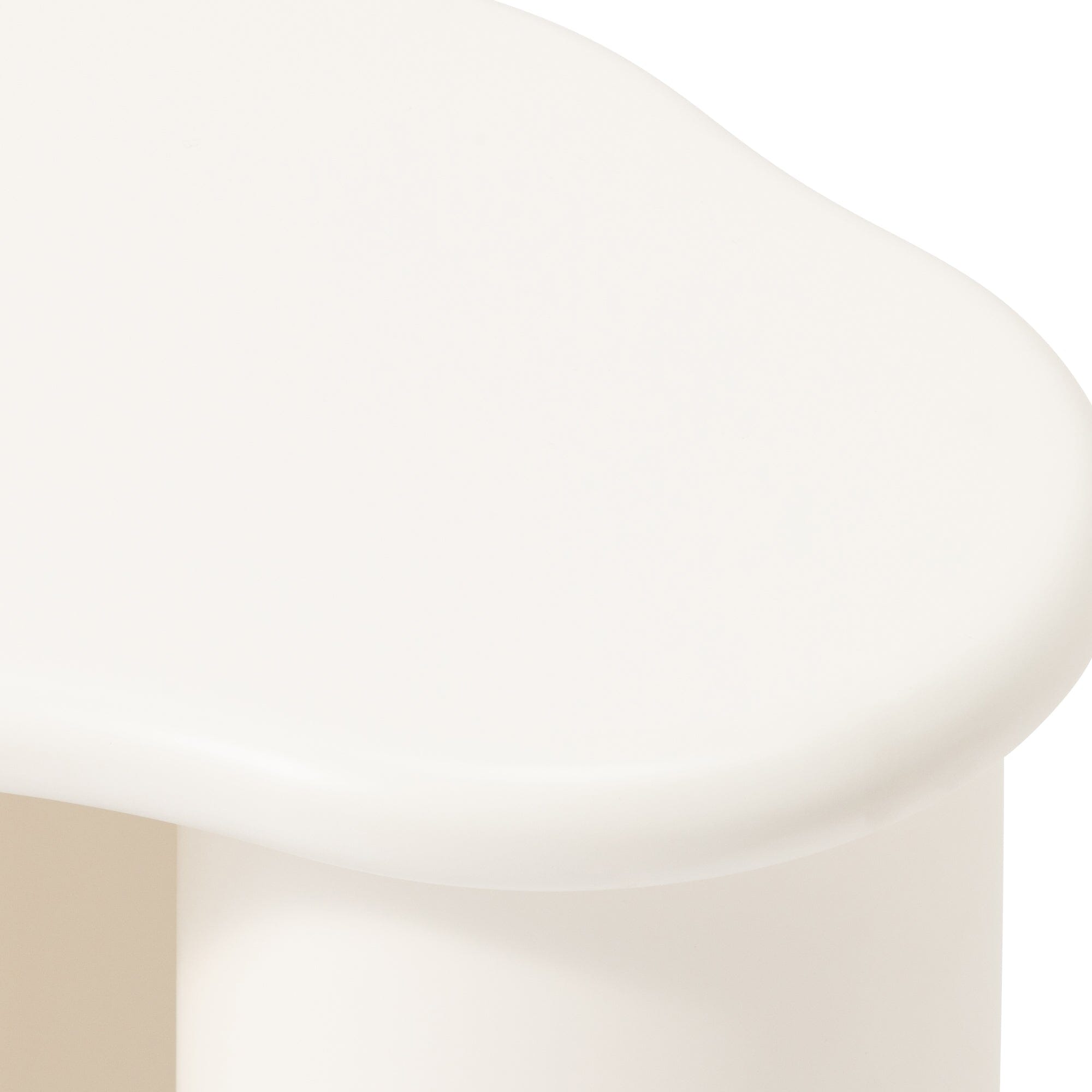 Riva Side Table White (W450×D360×H455)