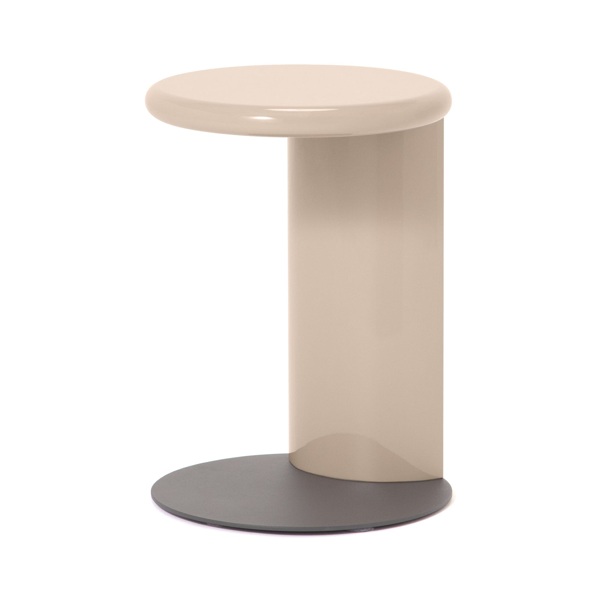 Carat Side Table Beige W380×D380×H525