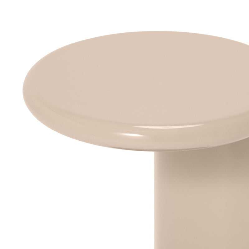 Carat Side Table Beige W380×D380×H525