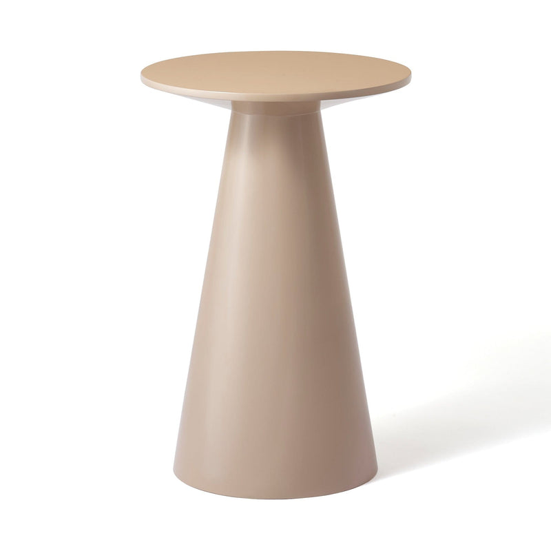 Lamina Side Table W360×D360×H550 Beige