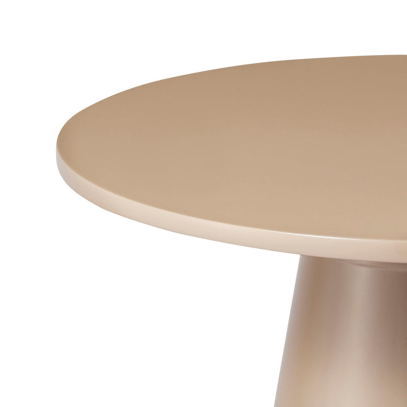Lamina Side Table W360×D360×H550 Beige