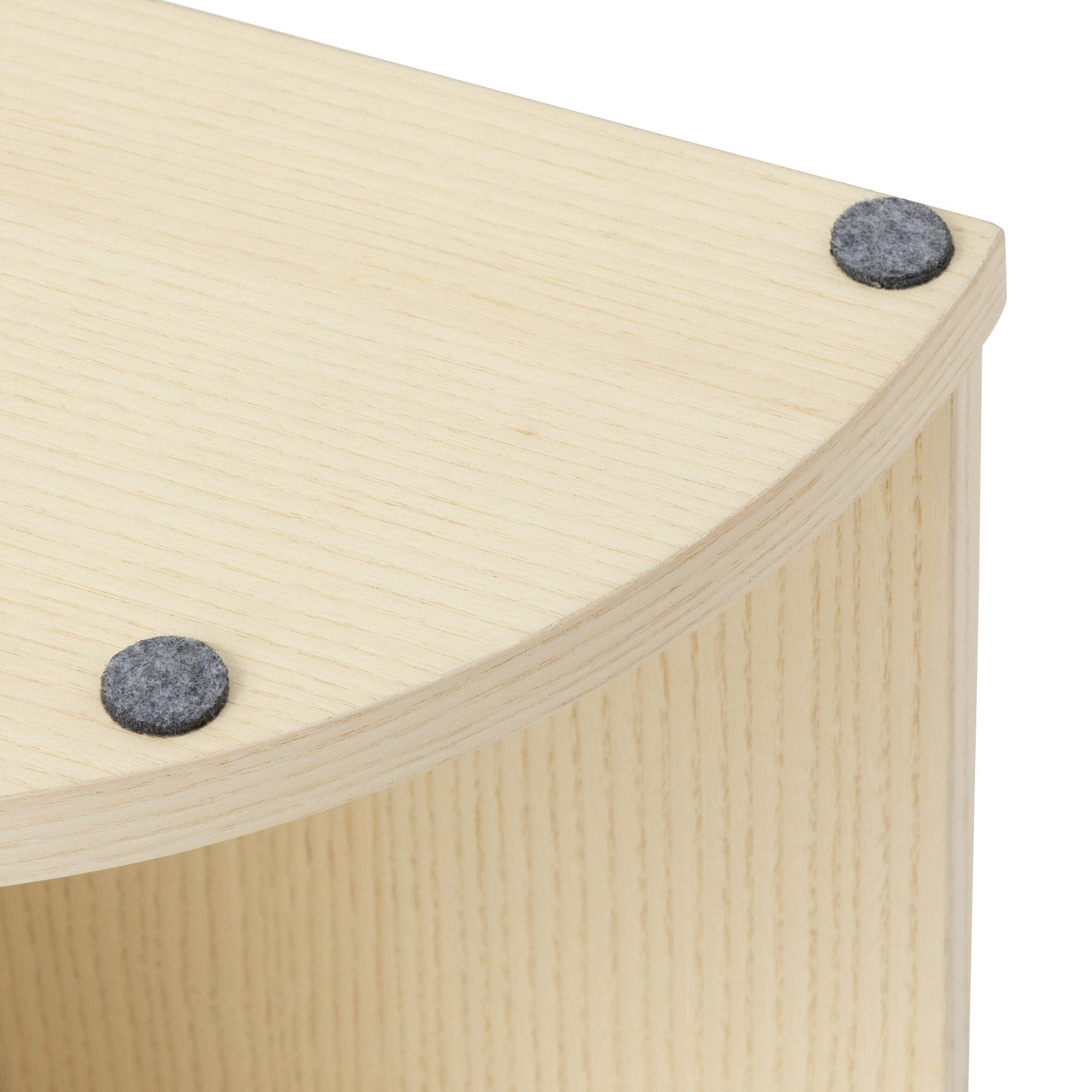 Lunette Side Table Low Natural