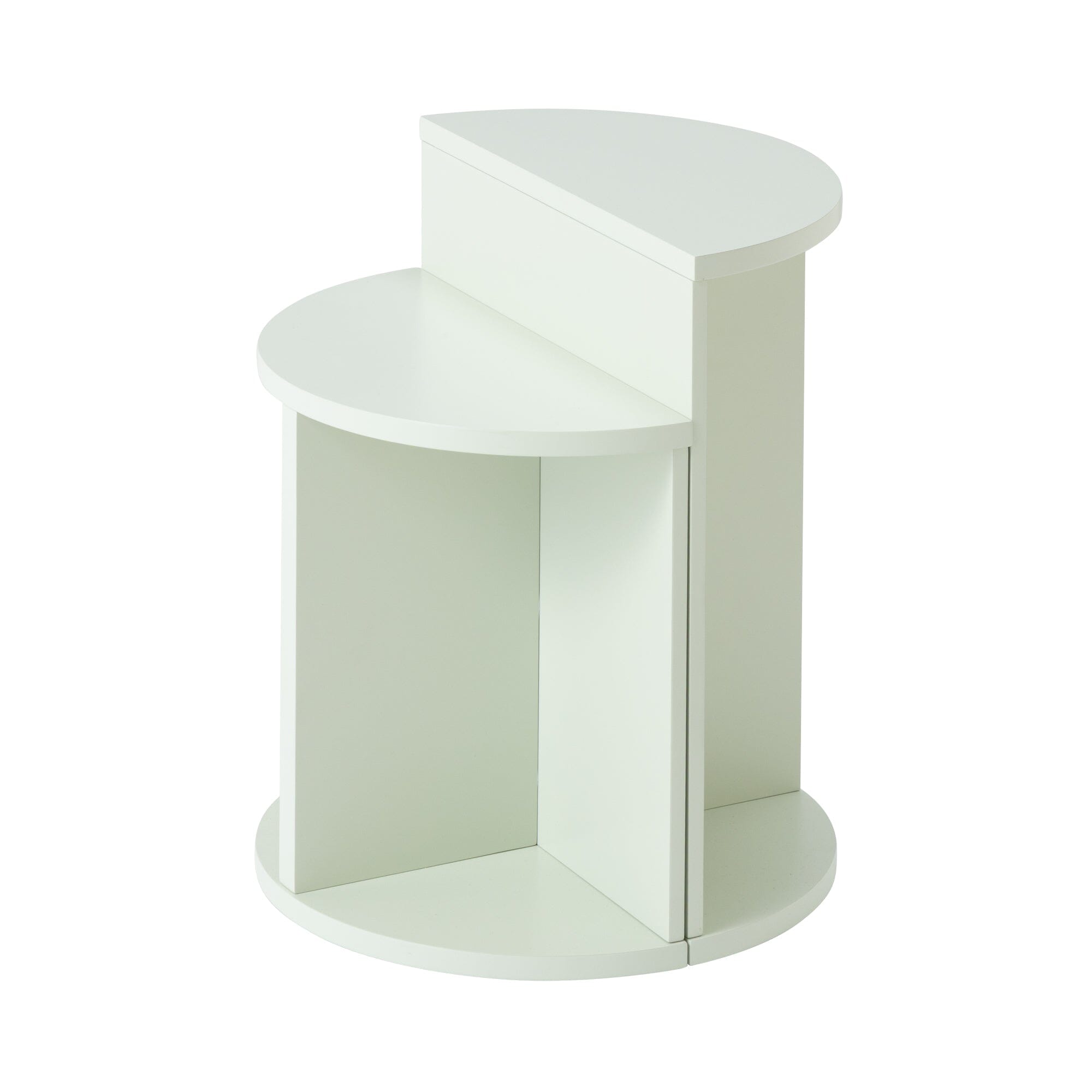 Lunette Side Table Low Light Green