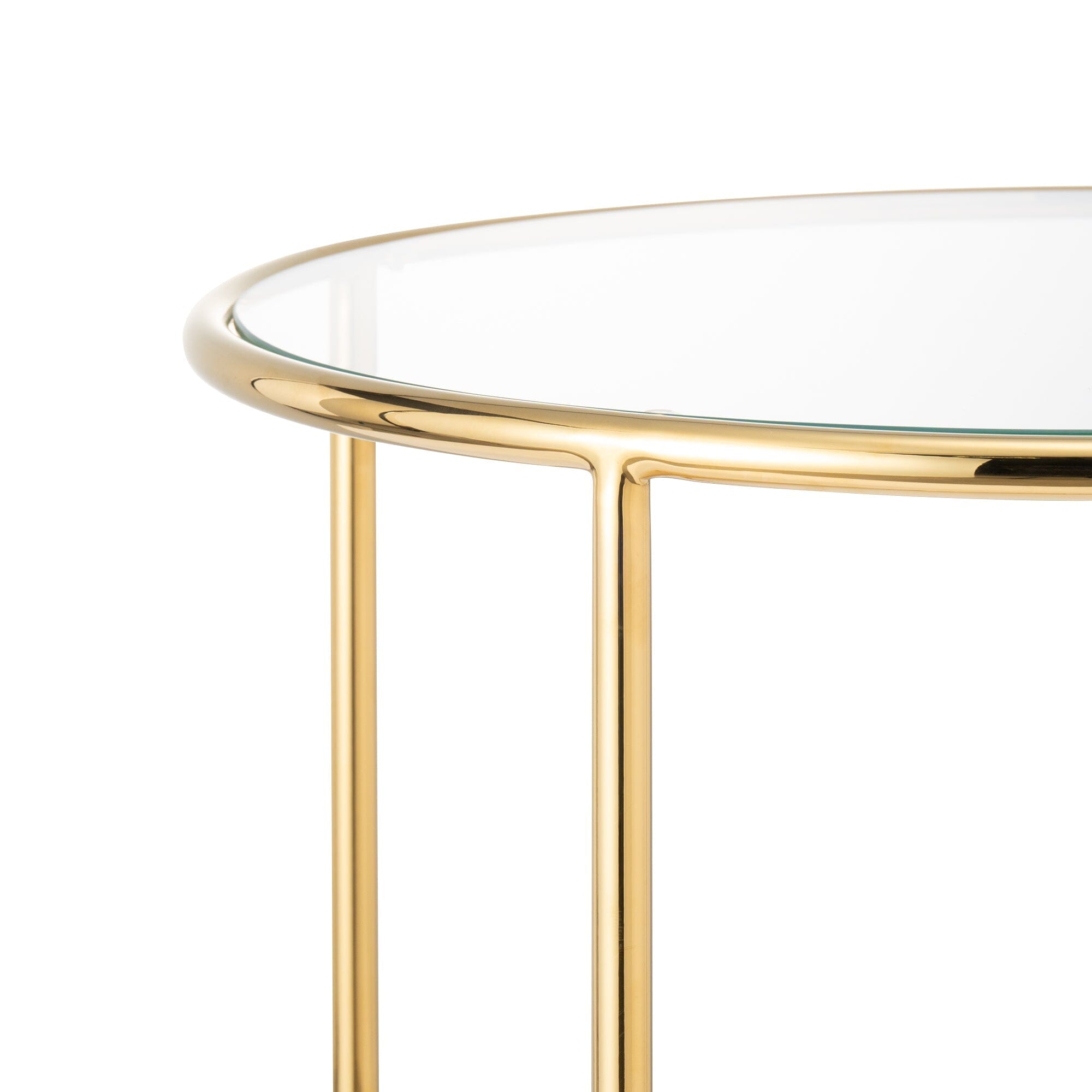 Eclat Nesting Tables Gold