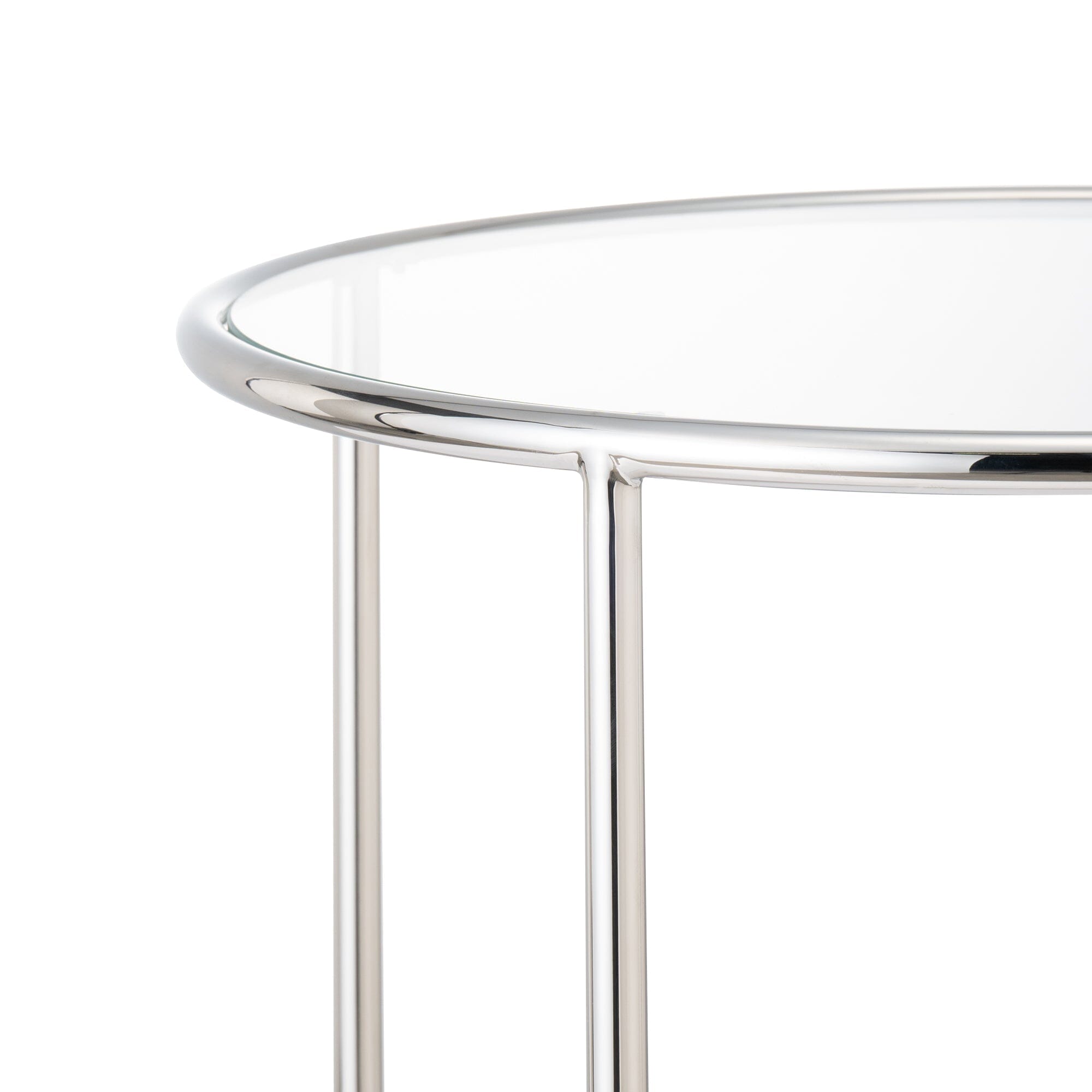 Eclat Nesting Tables Silver