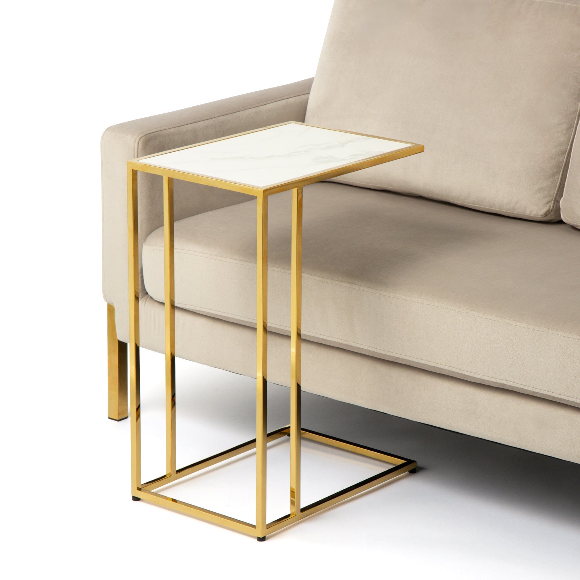 Reine Side Table Gold
