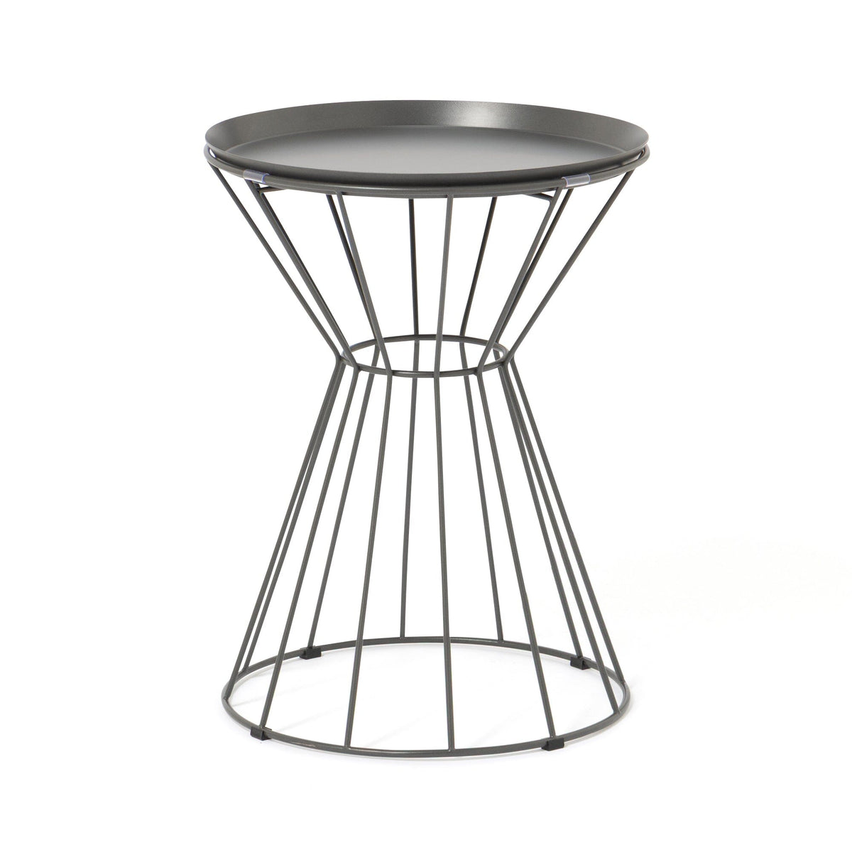 Torazo Side Table Dark Gray