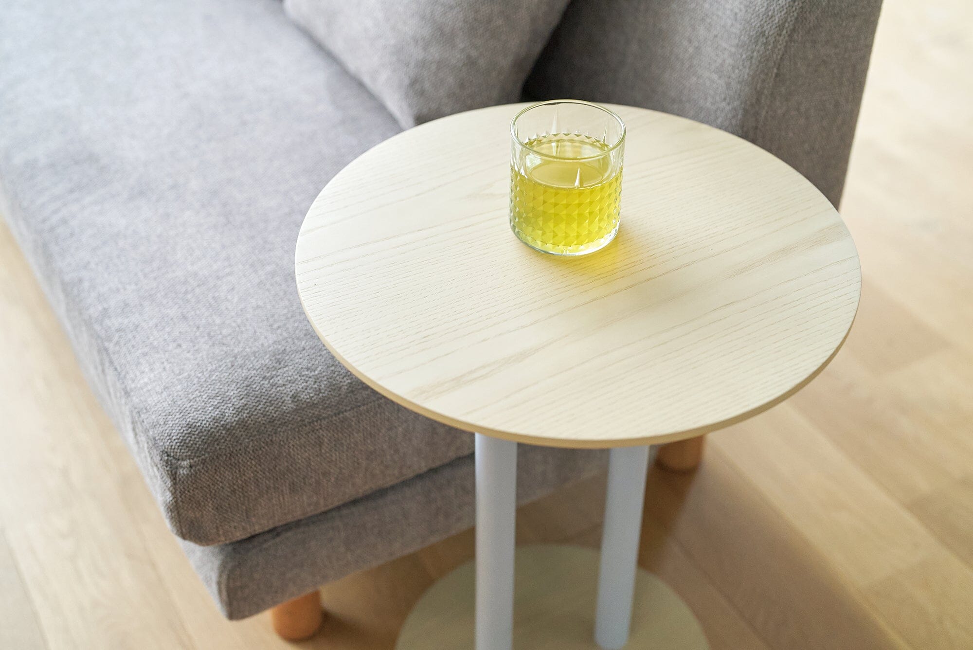 Log  Side Table