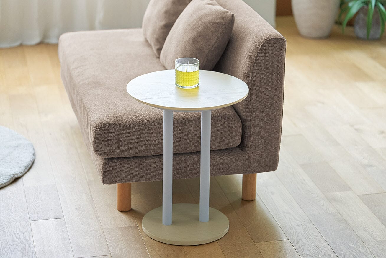 Log  Side Table