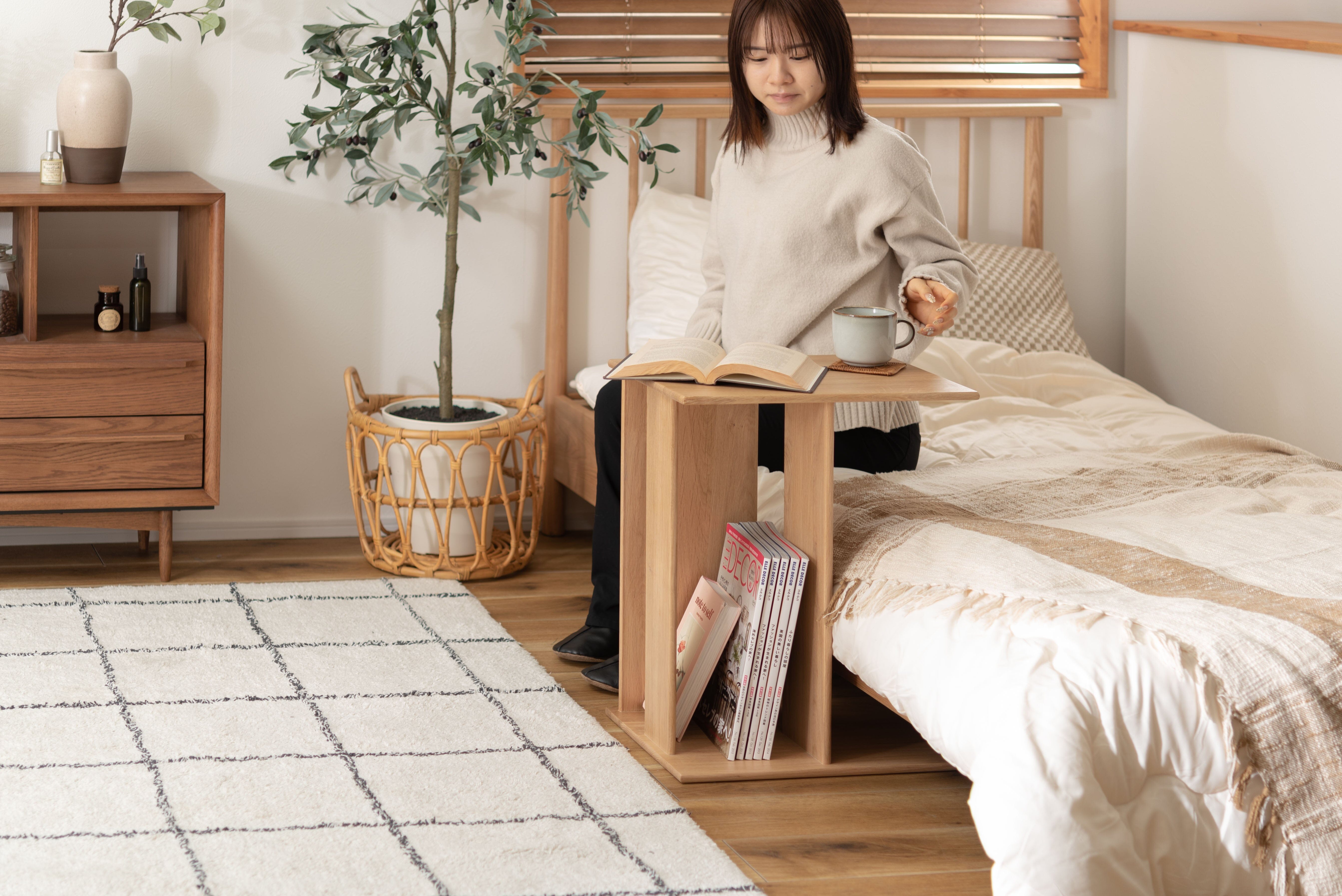 Side Table Wood Natural