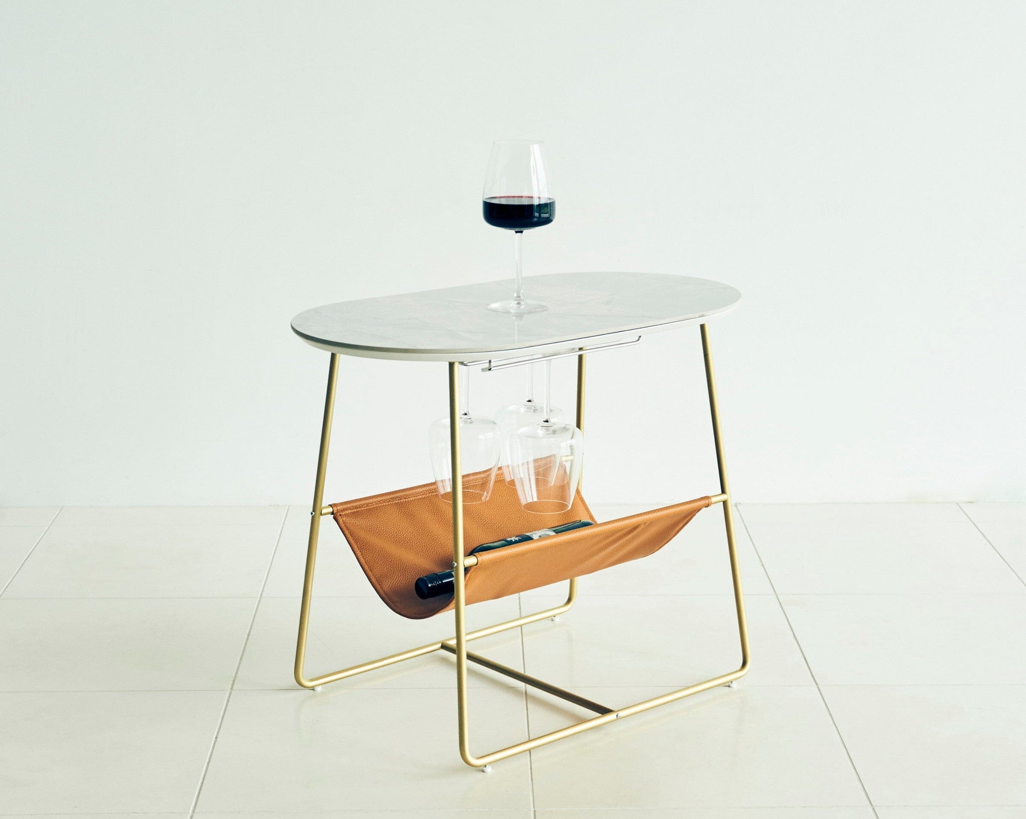 Raft Side Table White
