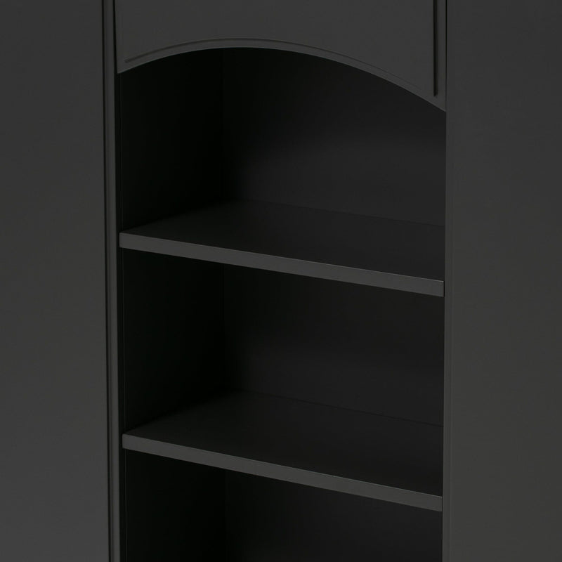 Mantelpiece Shelf M 900 × 270 × 1000 Dark Gray
