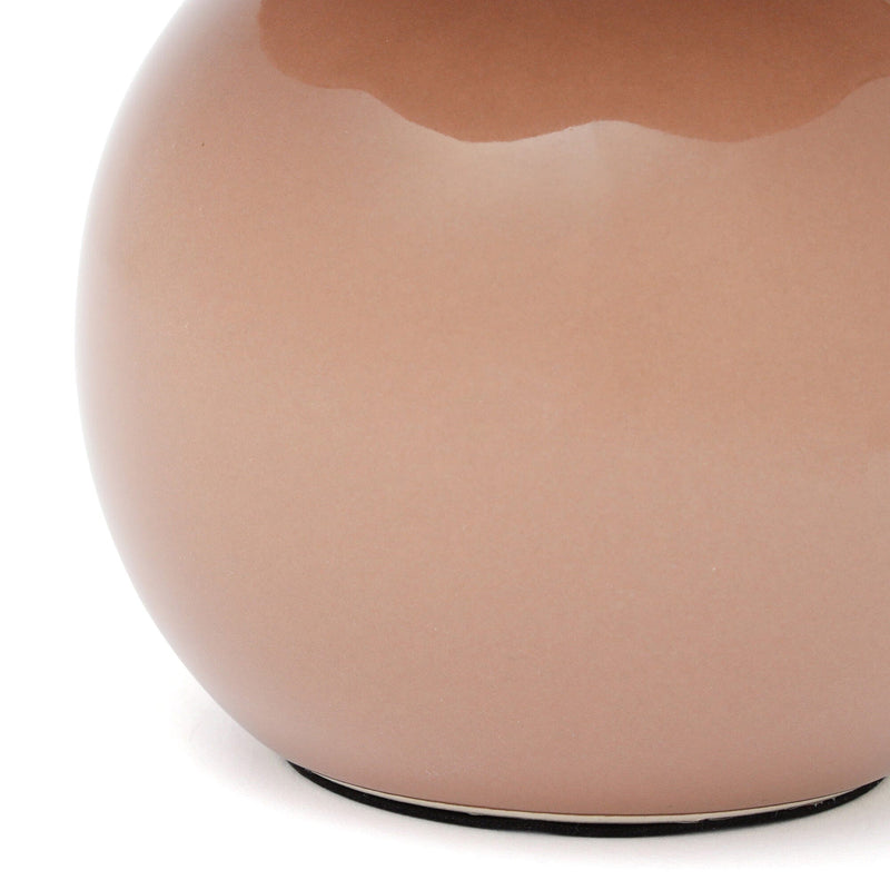 Lace Shade Mini Lamp Brown