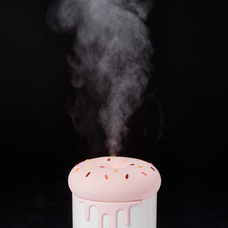 Mini Usb Donut Humidifier  Light Pink