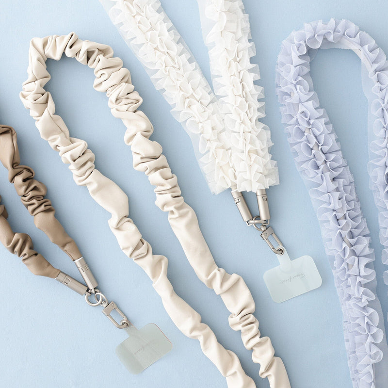 Smartphone Strap Usb Cable Beige