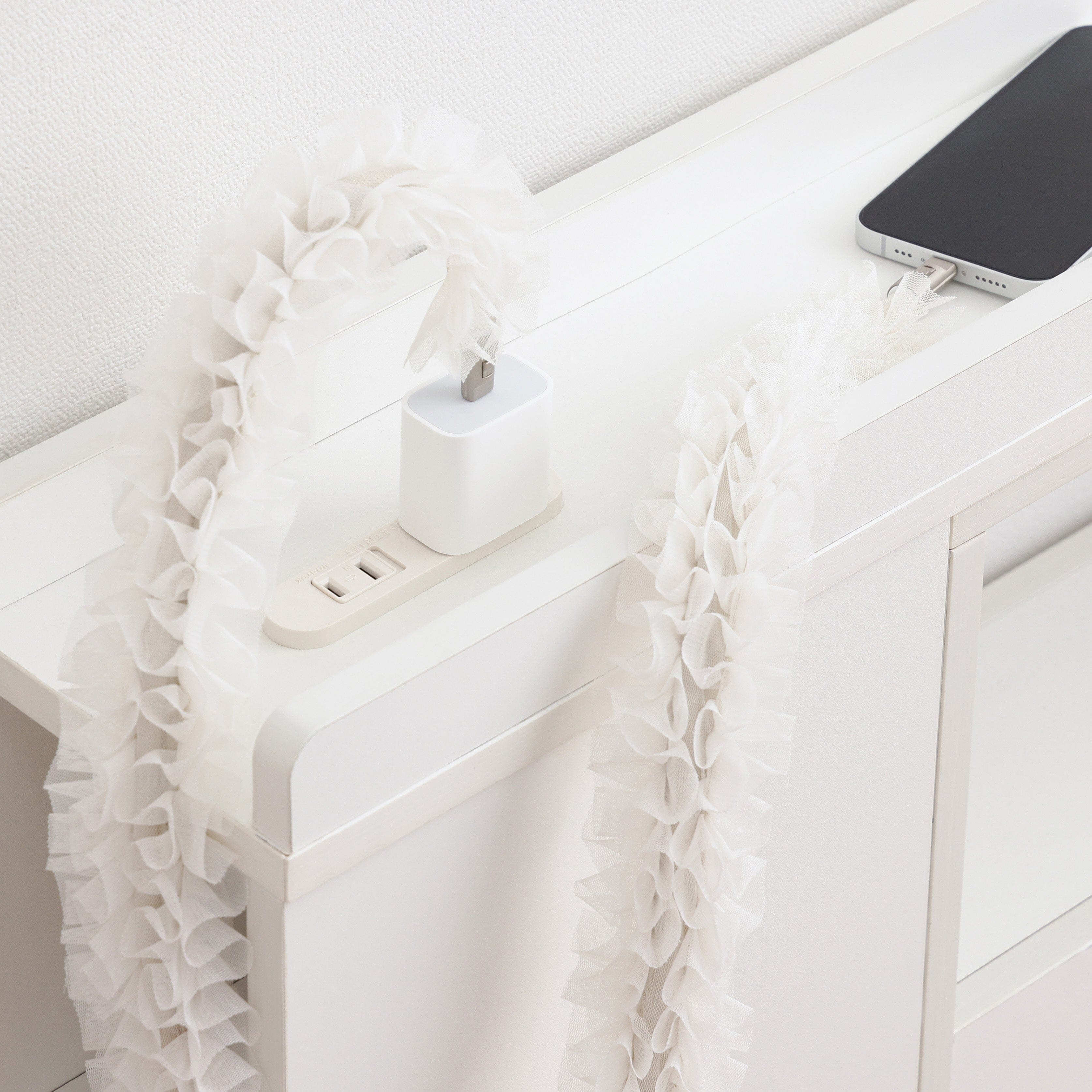 Smartphone Strap Usb Cable White