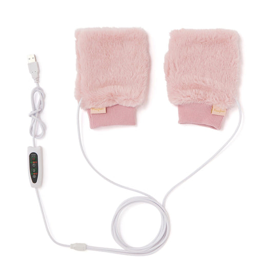 Hand Warmer With Heater Pink