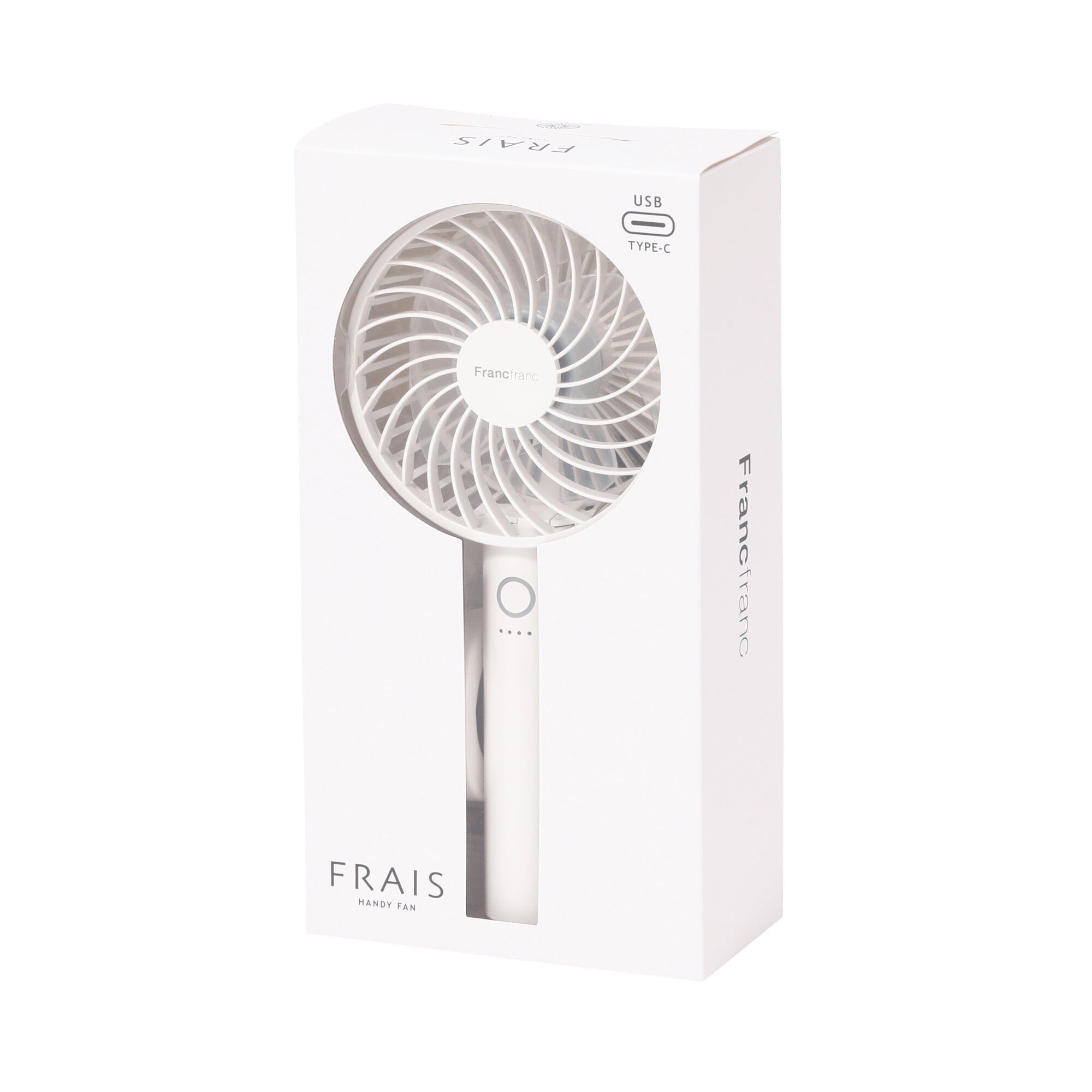 FRAIS Handy Fan White