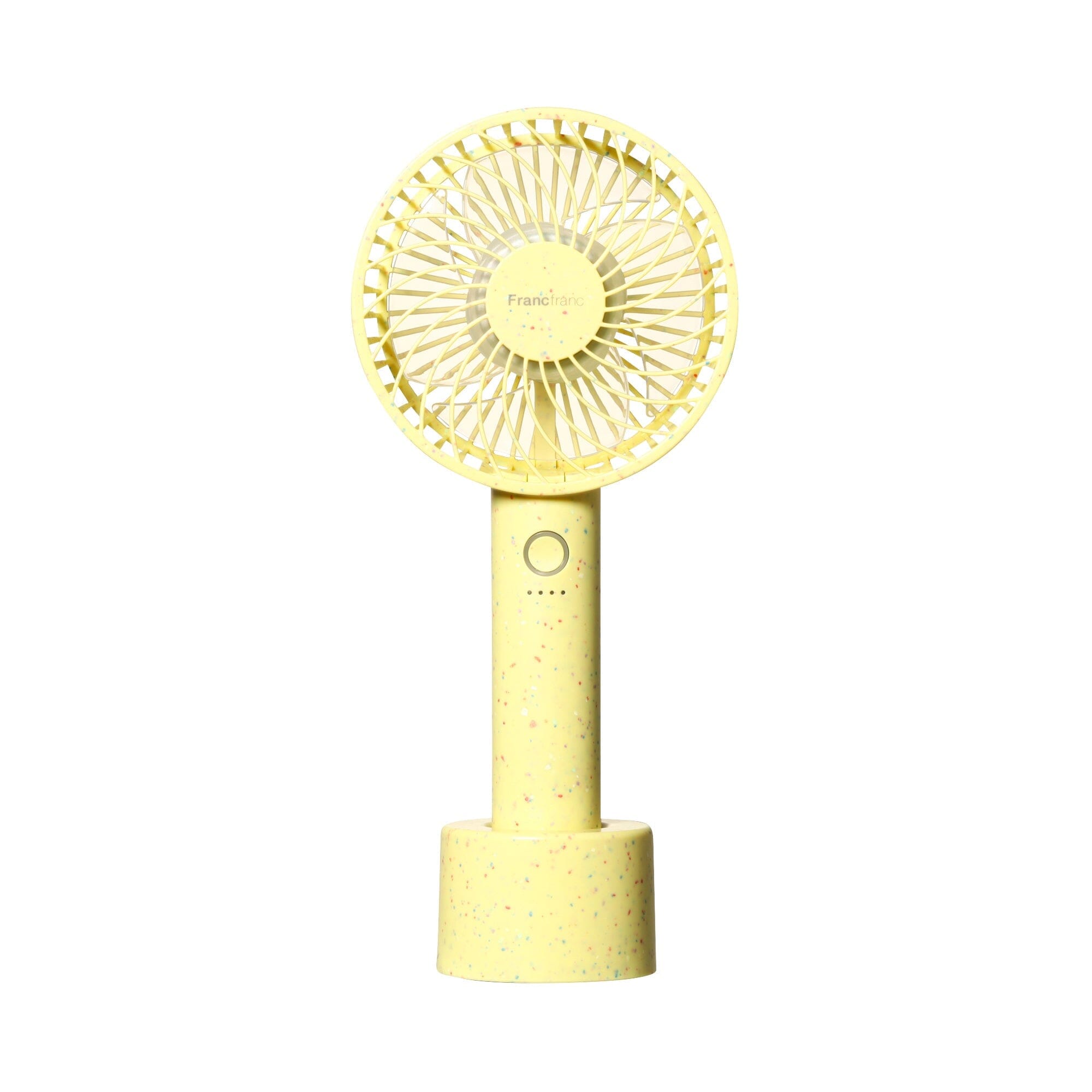 Frais Handy Fan Dot Yellow