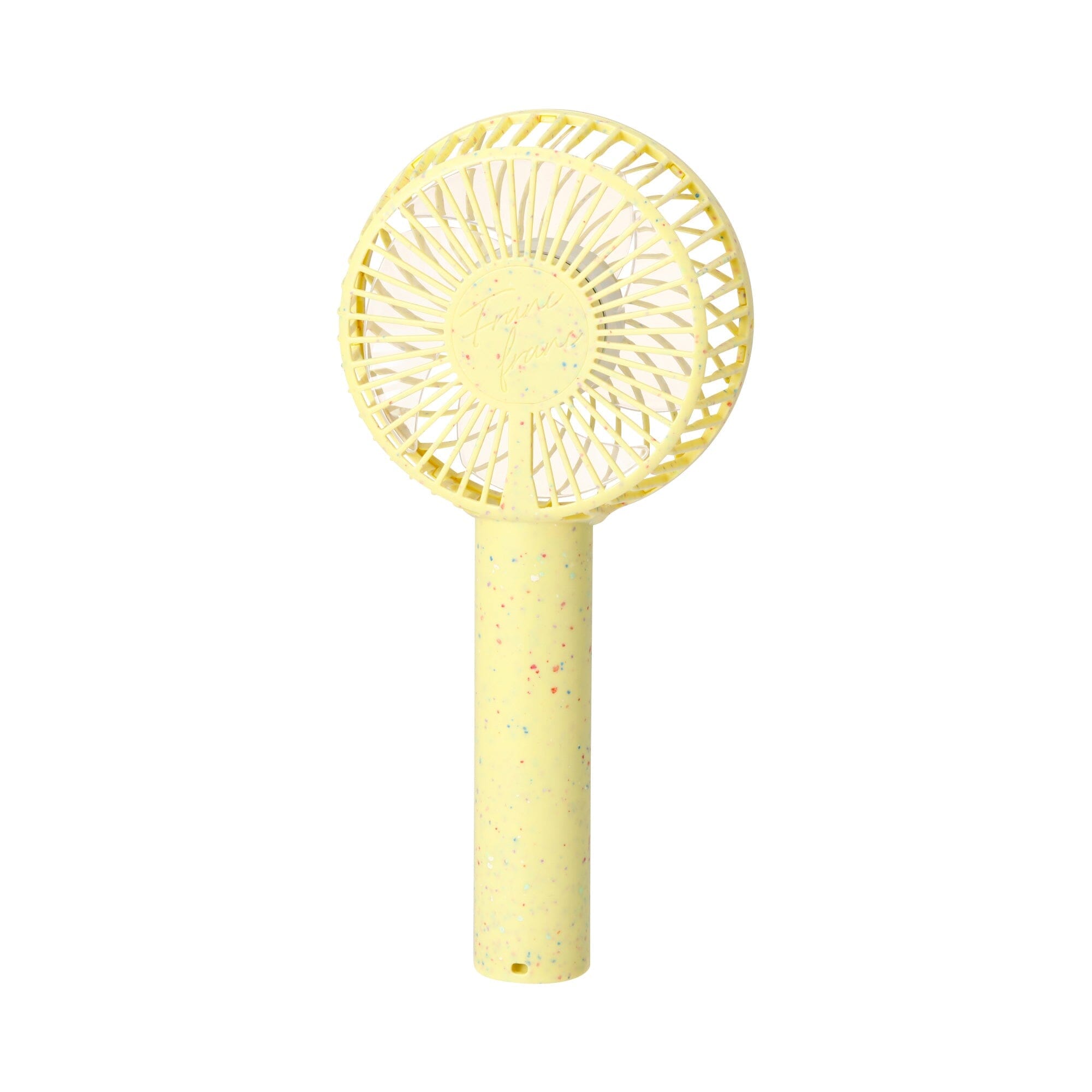 Frais Handy Fan Dot Yellow