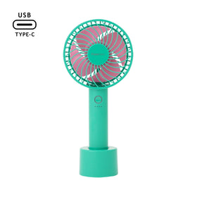 FRAIS Handy Fan Bicolor Green