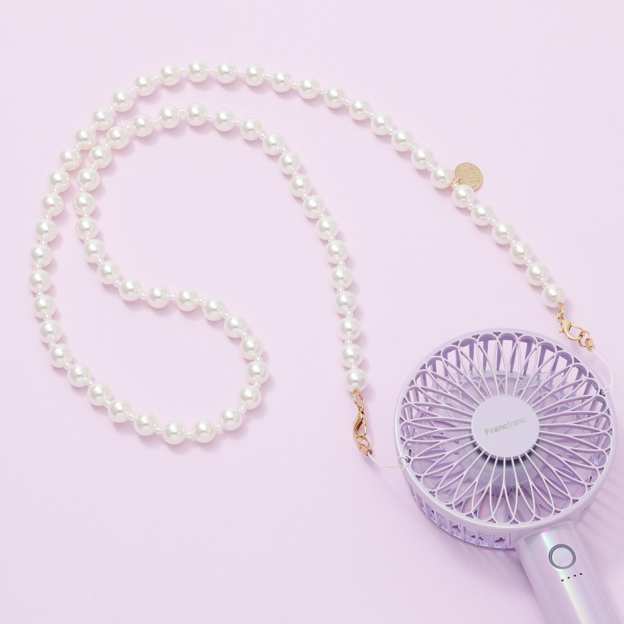 FRAIS Neck Strap Pearl White