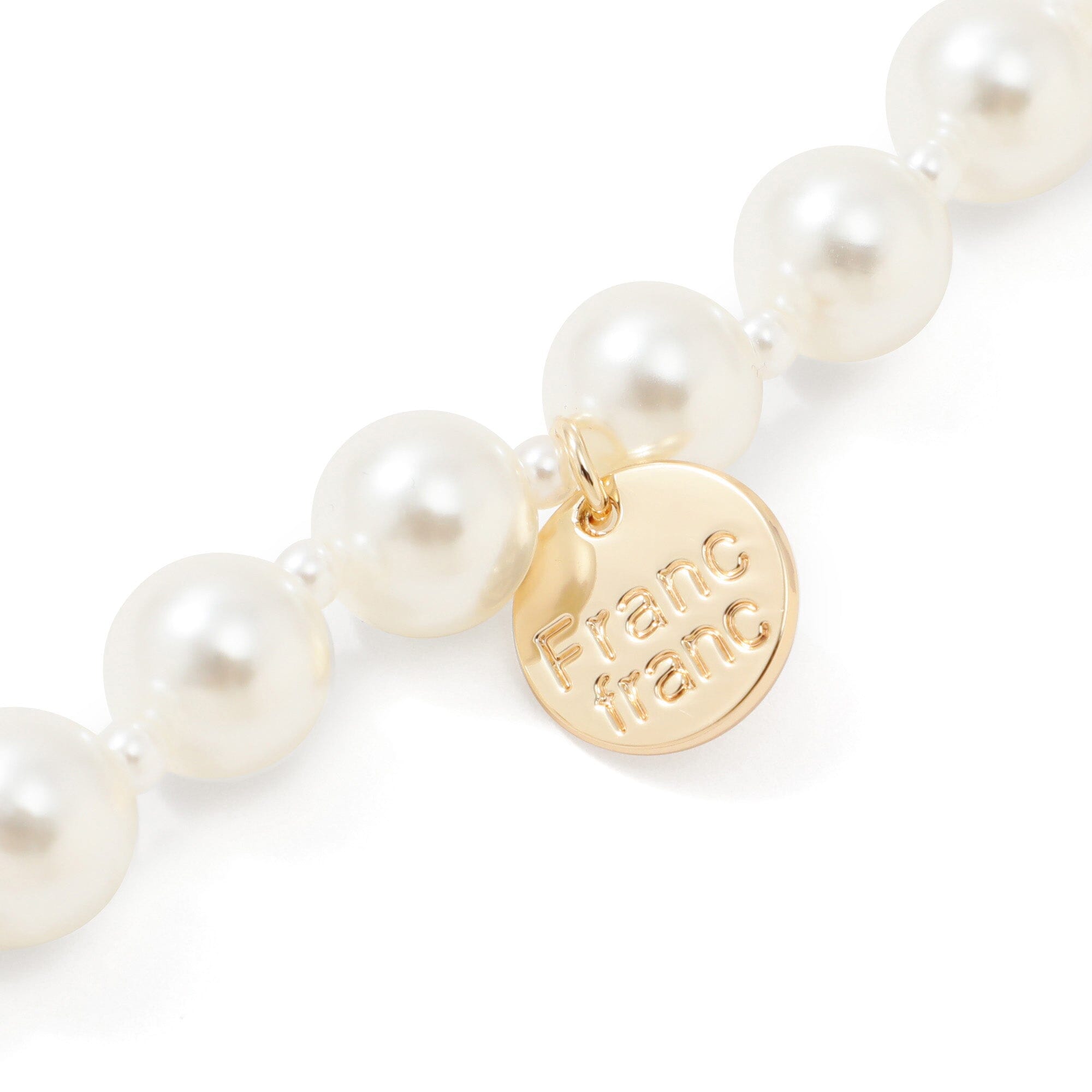 FRAIS Neck Strap Pearl White