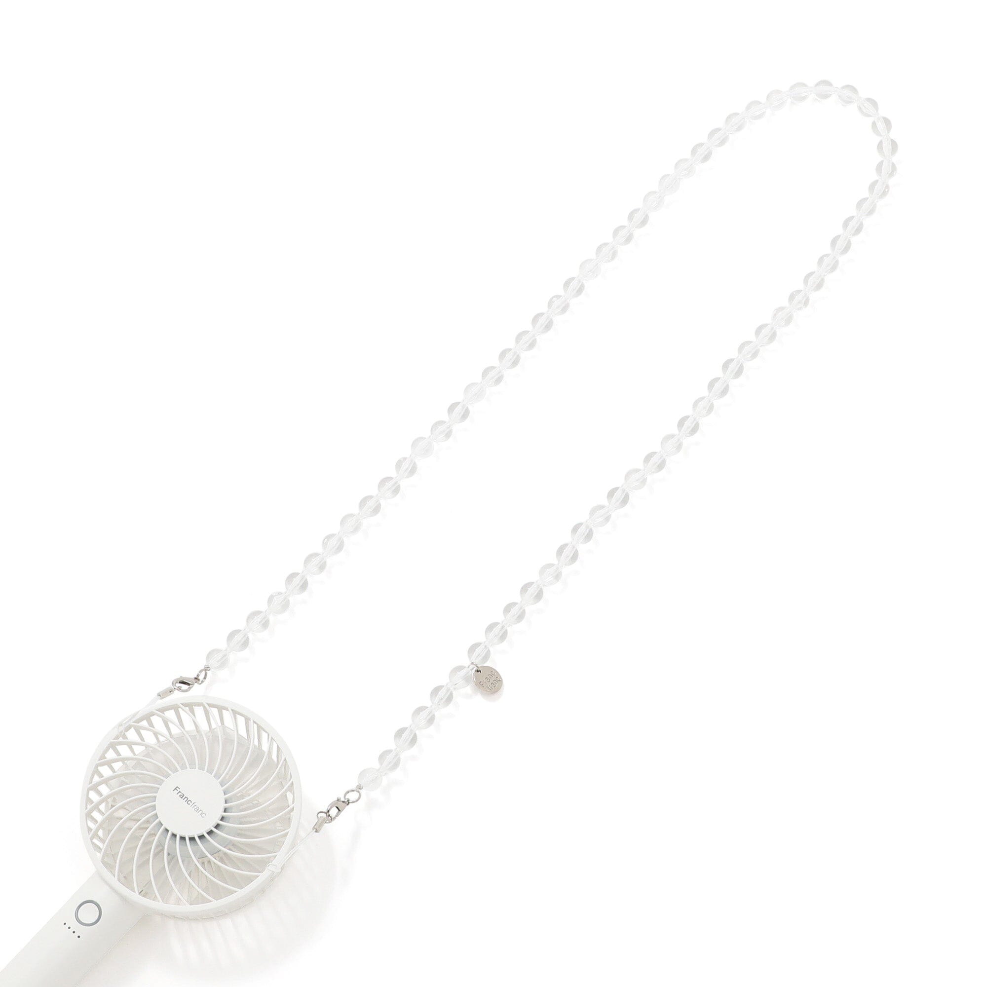 FRAIS  Neck Strap Clear Beads