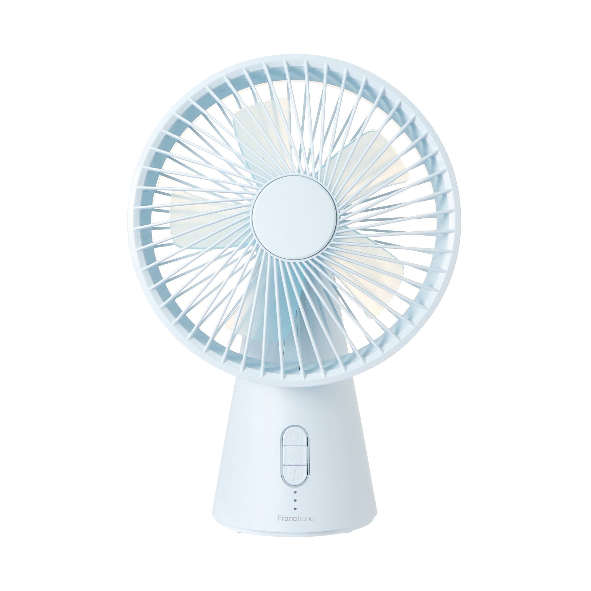 Frais Aroma Desk Fan Light Blue