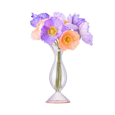 Petit Colorful Flower Vase Purple