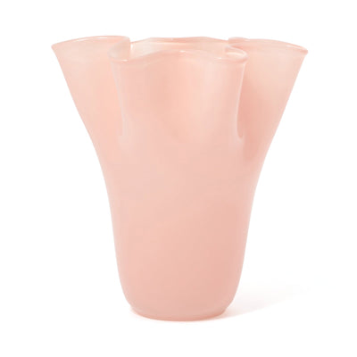 Frill Flower Vase Light Pink