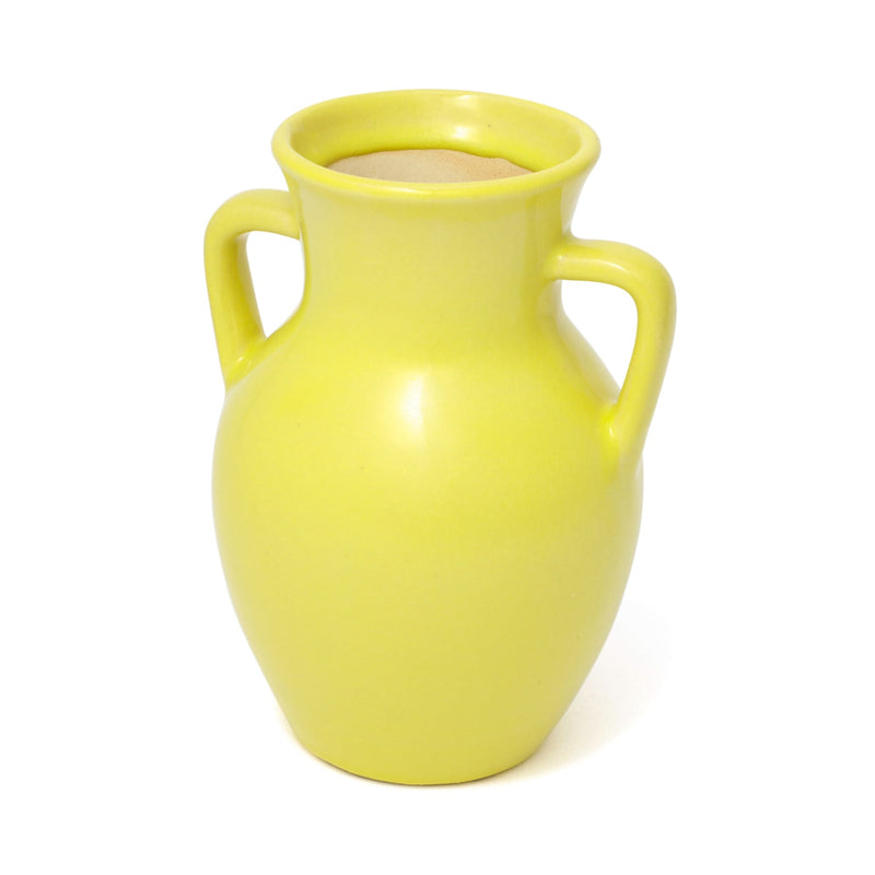 Painted Flower Vase Yellow