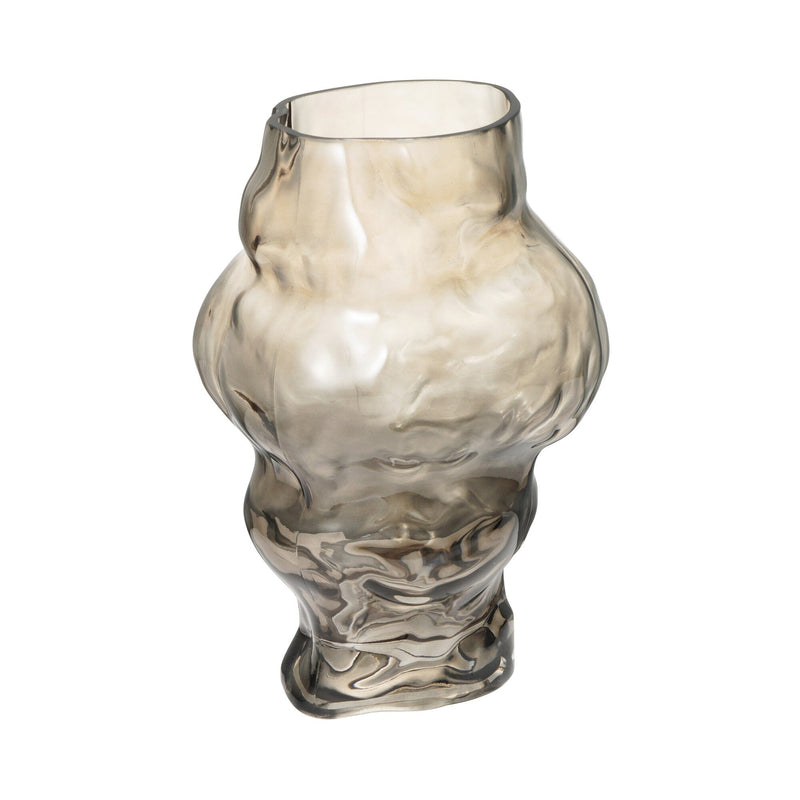 Boulder Flower Vase Grey