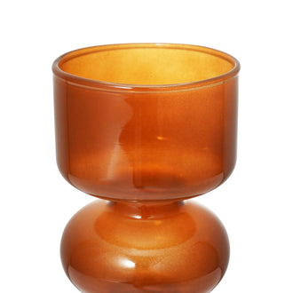 Totem Flower Vase Brown