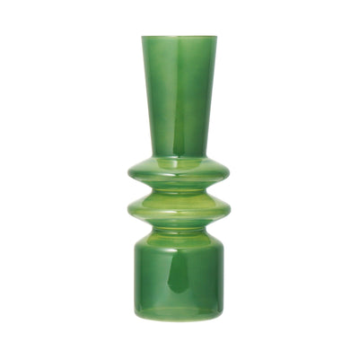 Totem Flower Vase Green