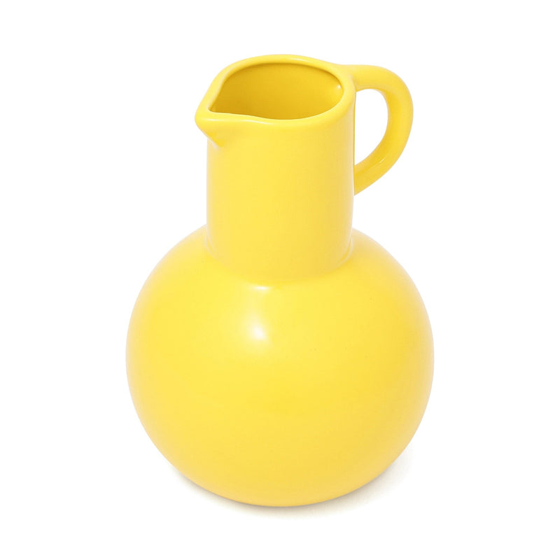 Ceramic Pop Flower Vase Medium Yellow