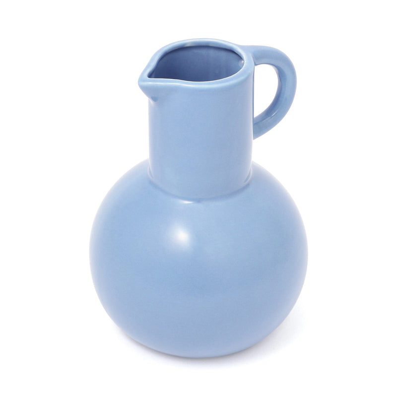 Ceramic Pop Flower Vase Medium Light Blue
