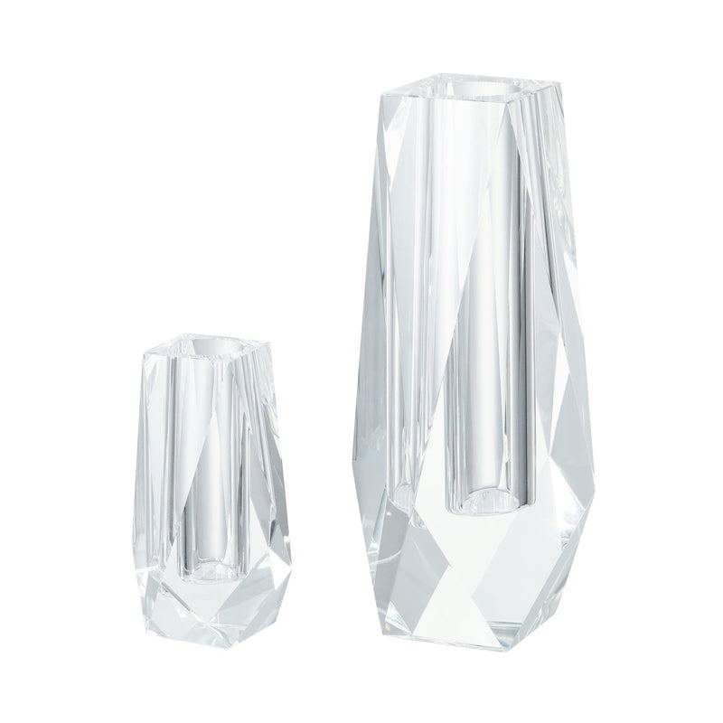 LURE 玻璃花瓶 中型 透明