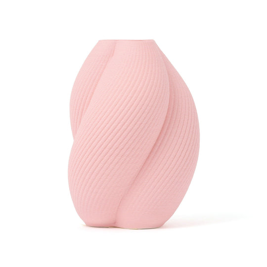 Ceramic 3D Flower Vase Small Pink