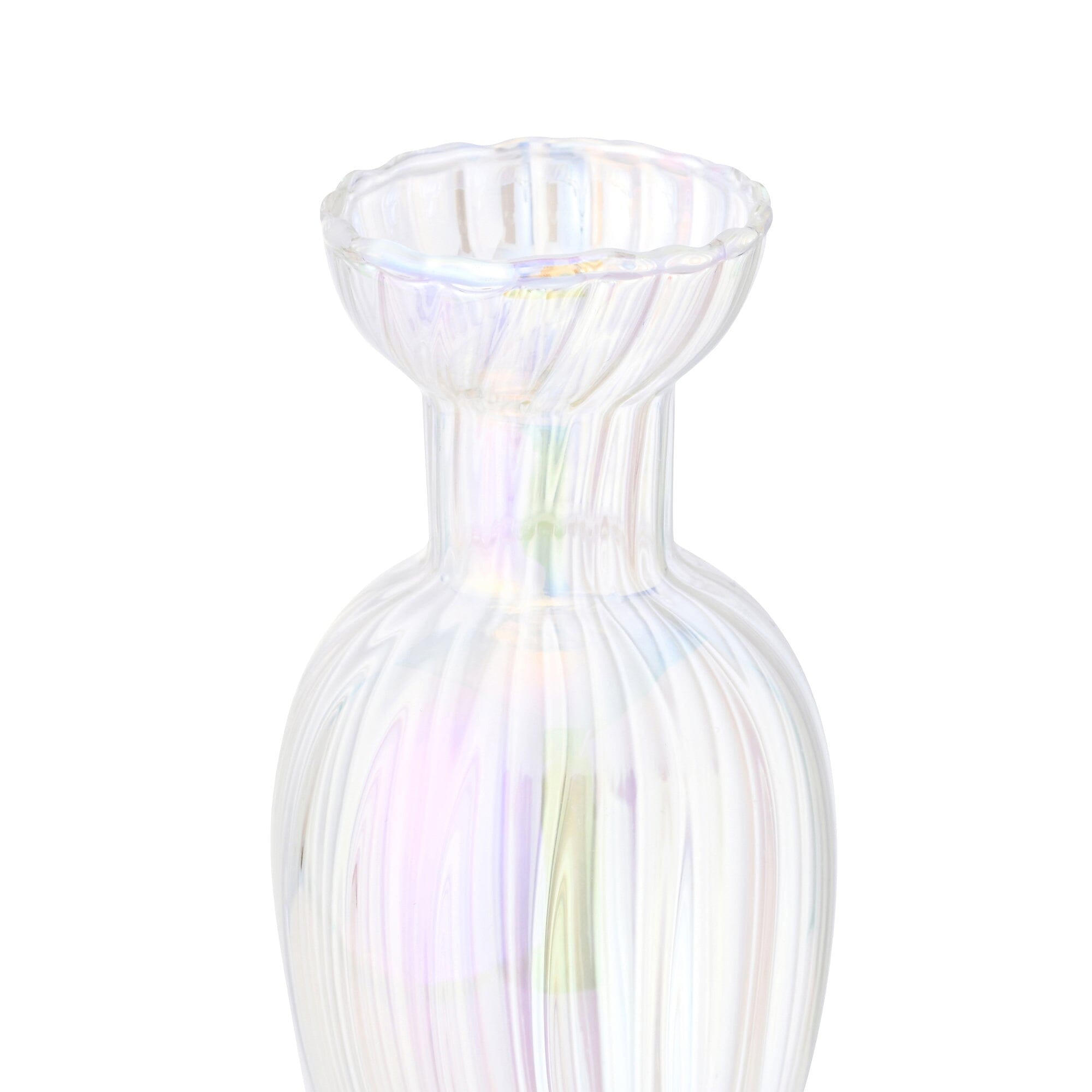 Petit Aurola Flower Vase Clear