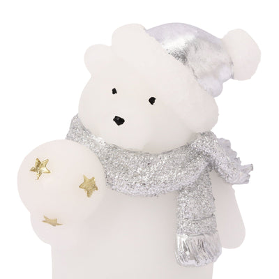 Led Candle Standing Bear