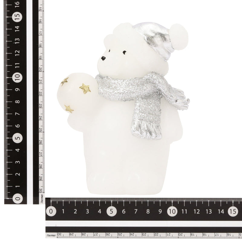 Led Candle Standing Bear