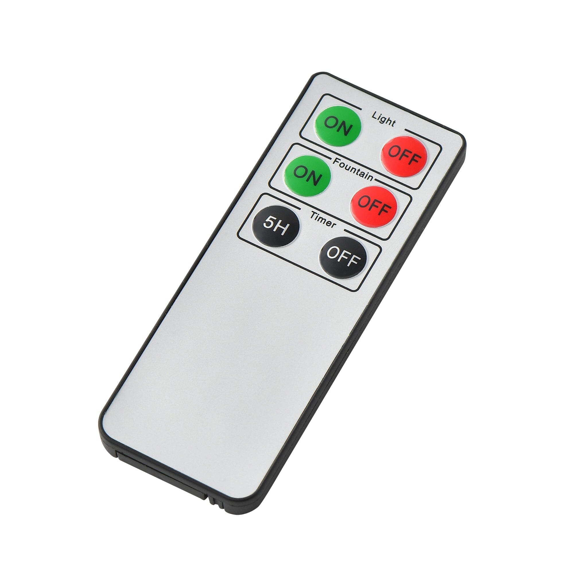 Led Water Candle Pattern Silver