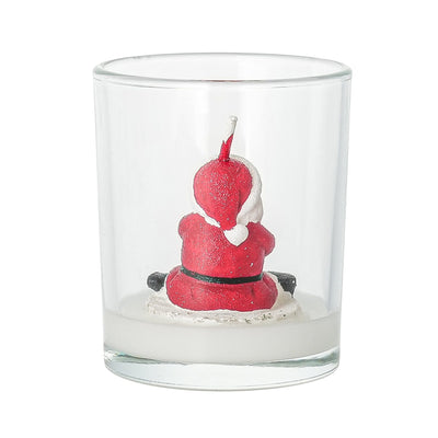 Cup Candle Santa