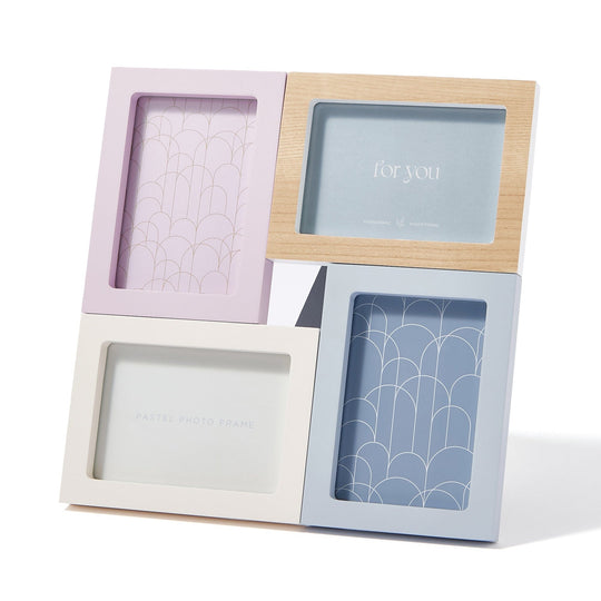 Pastel Photo Frame (4 Panels)