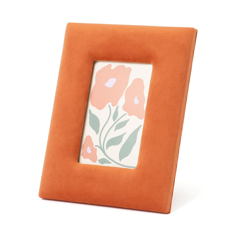 Velour Frame Orange
